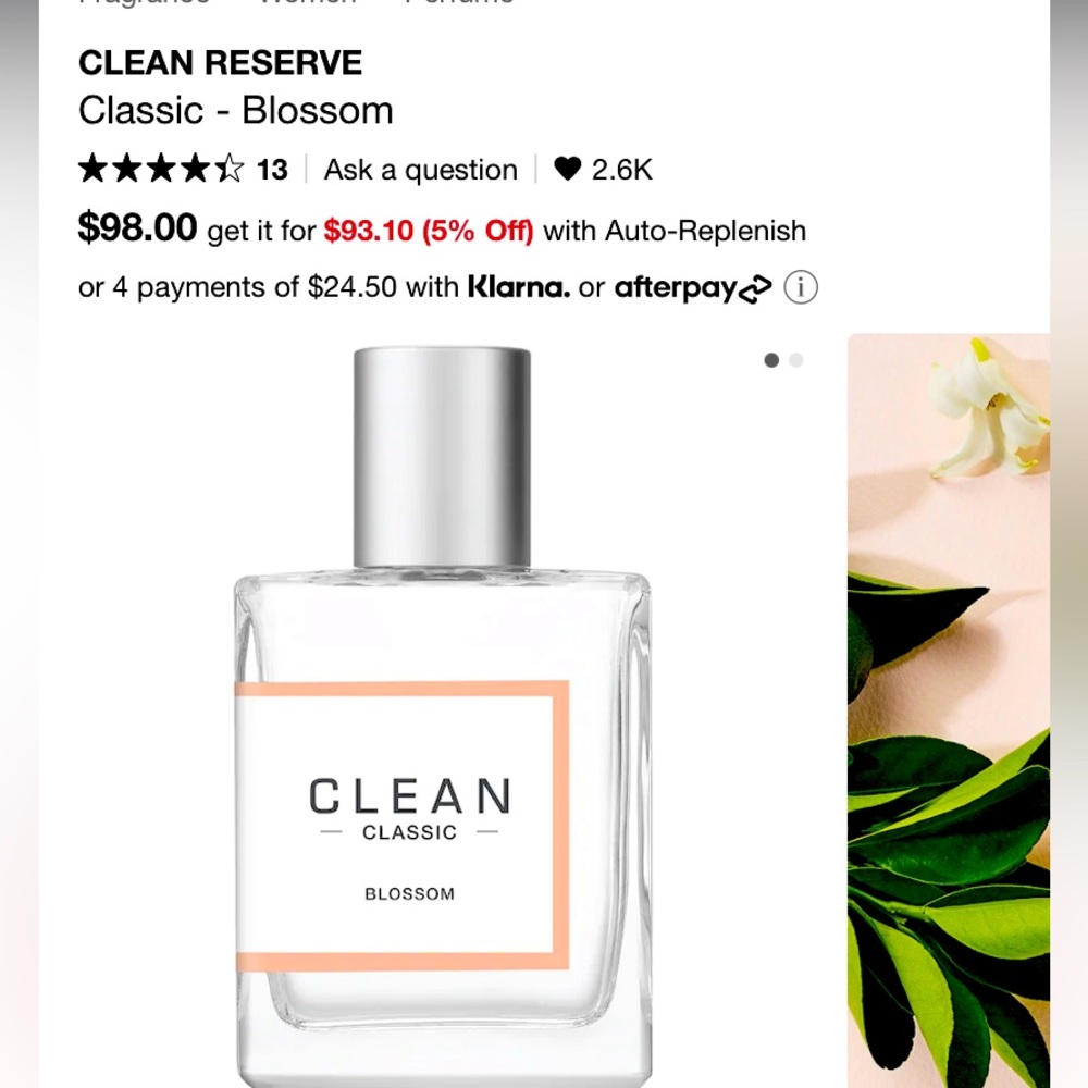 CLEAN CLASSIC BLOSSOM